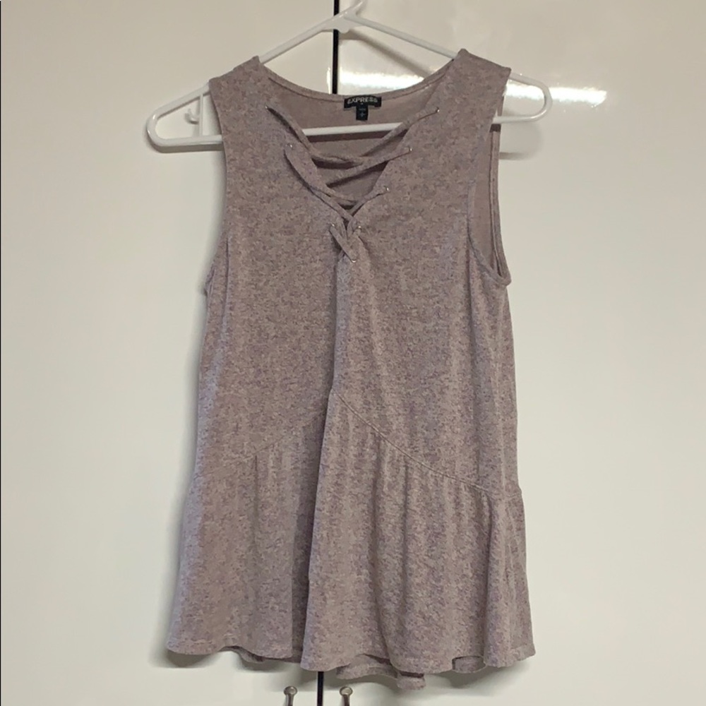 Peplum Tank Top